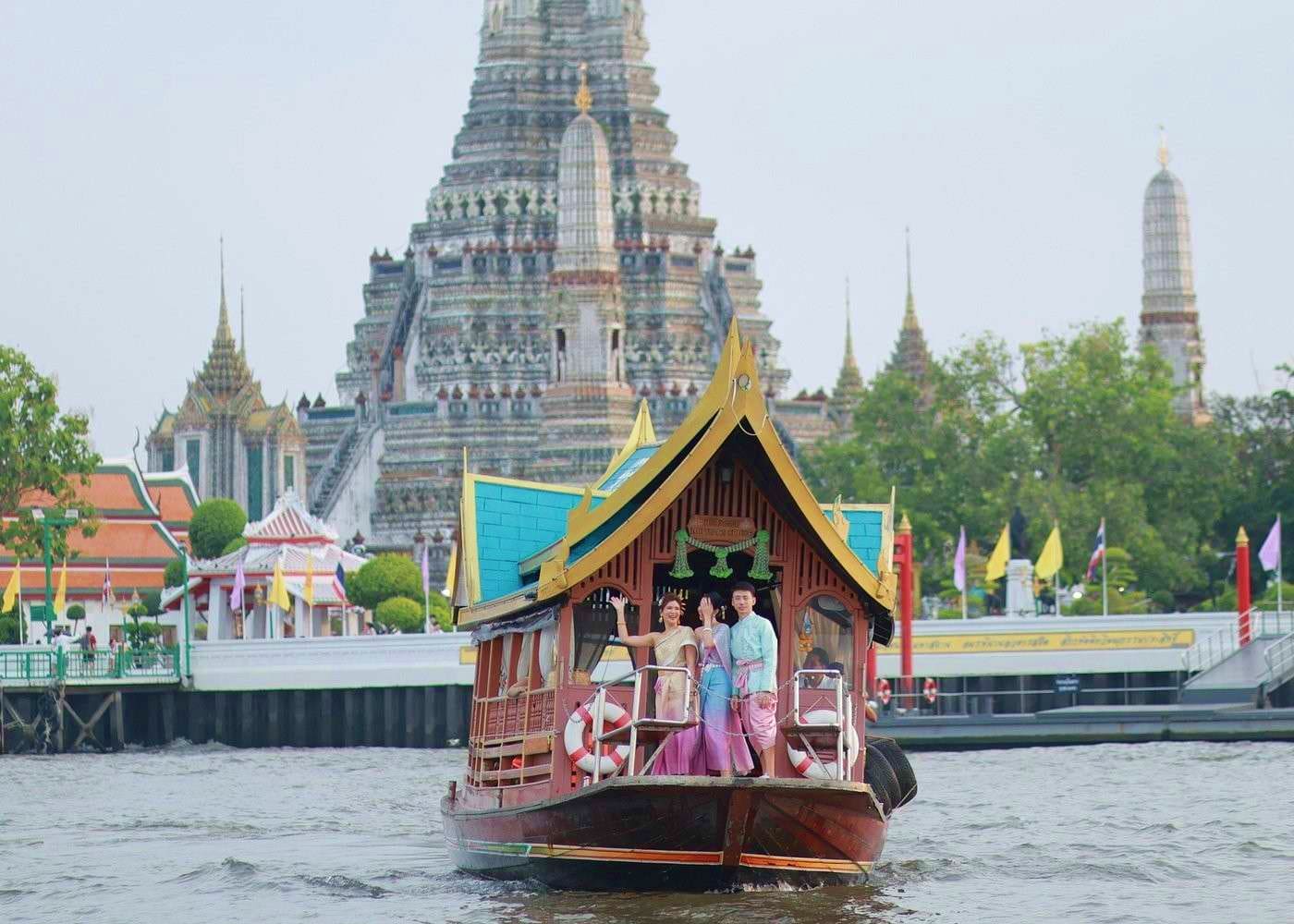 Arrival in Thailand